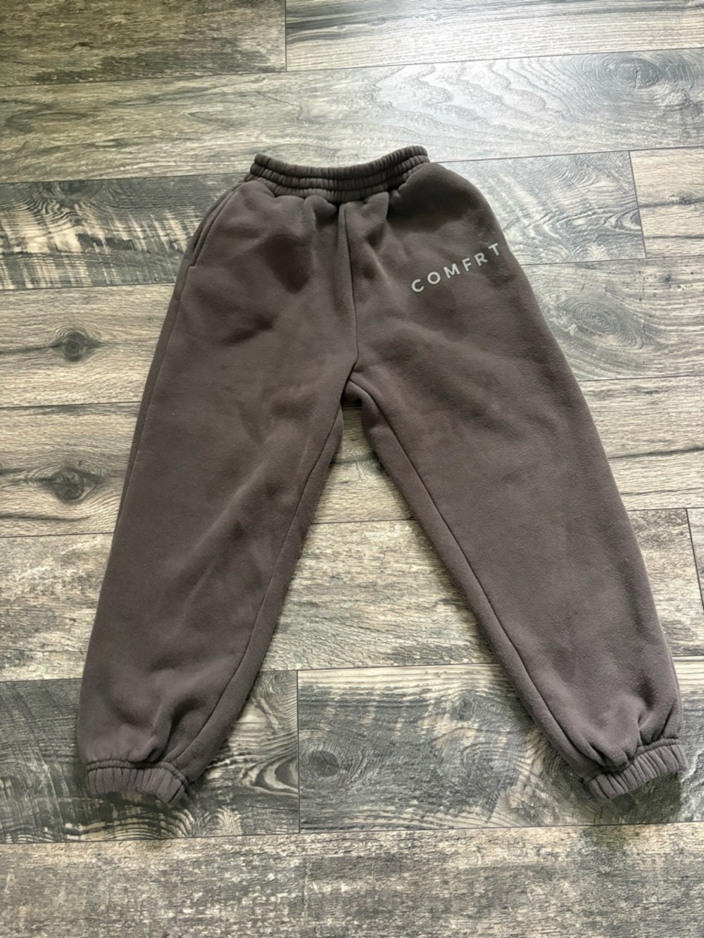 Comfort Kids Brown Fleece Sweatpants